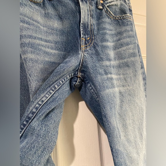 Mother Superior The Reifler Early Blue Jeans 24 Medium Wash Preppy - Picture 7 of 16